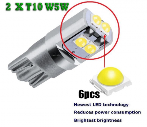 T10 W5W Hochwertige superhelle LED